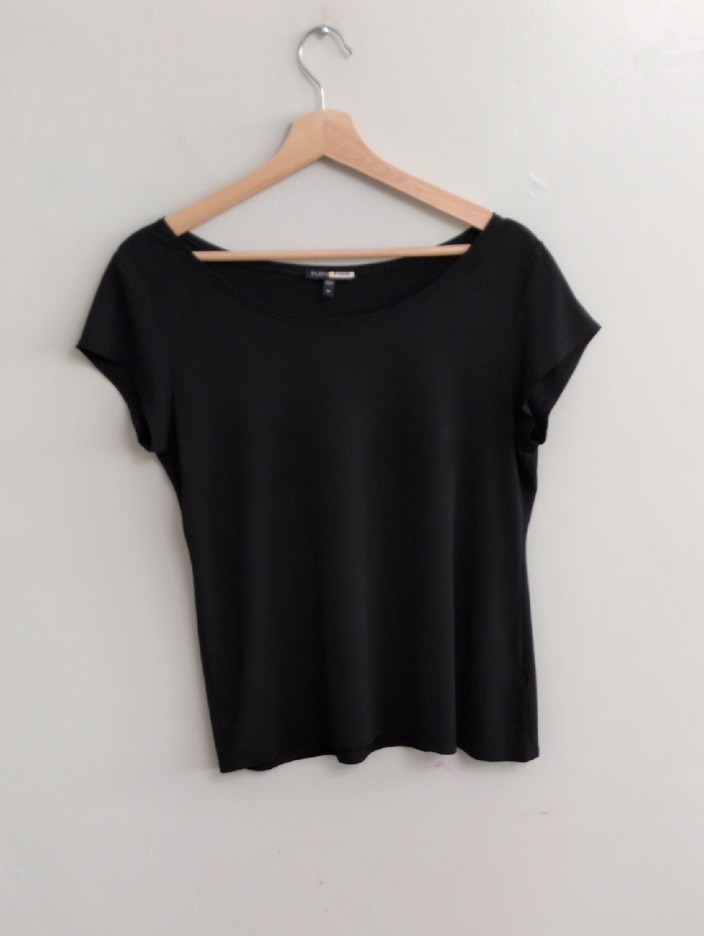 Eileen Fisher Silk Cap Sleeve Tee